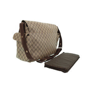 Gucci GG Supreme Shoulder Diaper Bag
